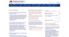 Desktop Screenshot of finanseosobiste.pl