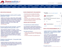 Tablet Screenshot of finanseosobiste.pl